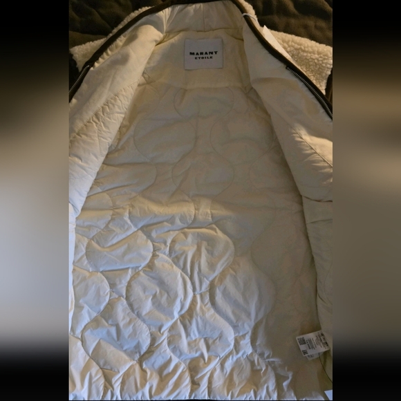 Isabel Marant Etoile FIRE! NWT! The Maximilia Vest in Ecru. Sz T1/Md. R2S!! - Picture 11 of 16